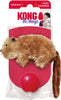 KONG Plush Beaver Small Dog Toy
