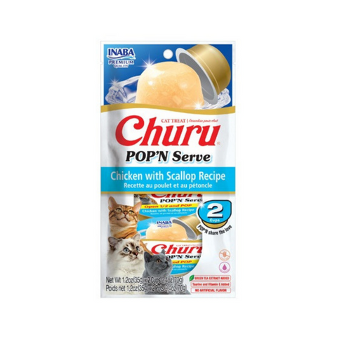 Inaba Churu Pop'N Serve Variety Jelly Cat Treats