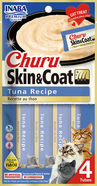 Inaba Churu Creamy Squeezable Tube Cat Treat