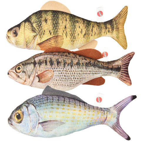 Spot Hug 'N Kick Gone Fishin Catnip Toy Assorted