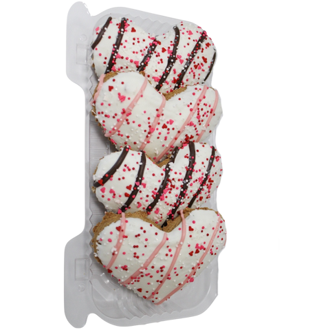 K9 Granola Jumbo Heart Shaped Cookies- 4 Pack