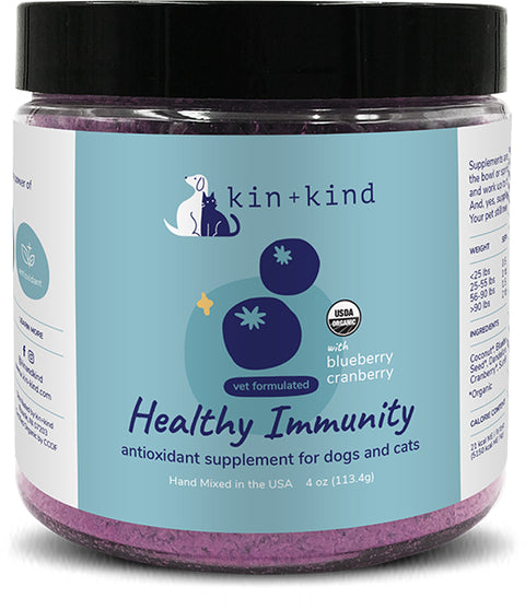 kin+kind Healthy Immunity UTI Dog & Cat Supplement