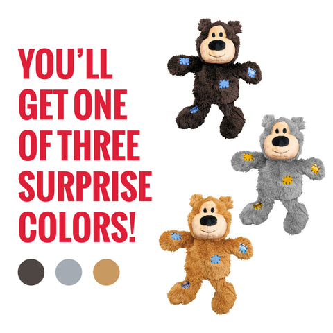 KONG Wild Knots Cuddly Bear Dog Toy