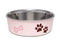 Loving Pets Medium Pink or Sand Bella Pet Bowl