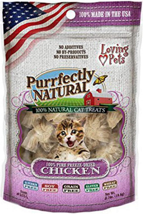 Loving Pets Freeze Dried Shrimp or Chicken Cat Treats
