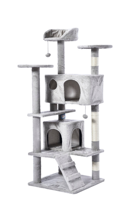 Max and Marlow 7 Level 54 Inch Cat Tree Condo