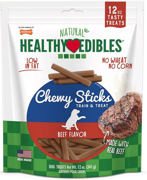 Nylabone Natural Chewy Beef Sticks