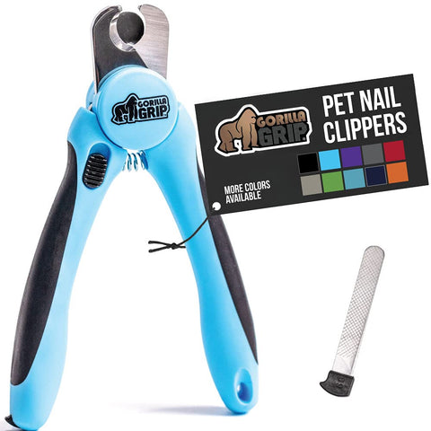 Gorilla Grip  Medium/ Large Pet Nail Clippers & Filer