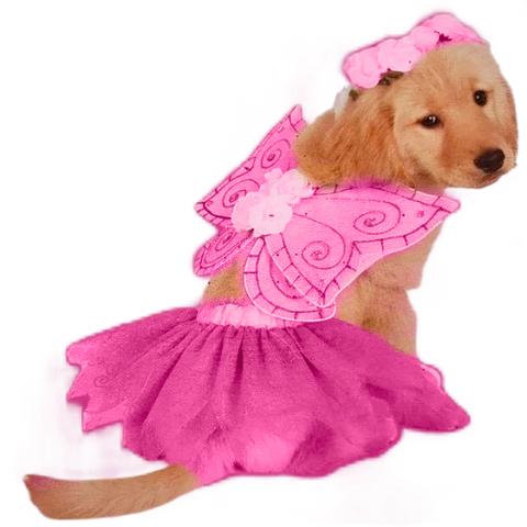 Sparkly Fairy Dog Costume- 3 Pack