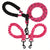 Pink Double Dog Leash