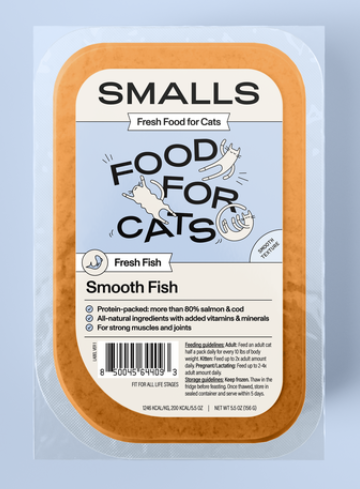 Smalls Fresh Human Grade Smooth Bird Chicken Frozen Cat Food