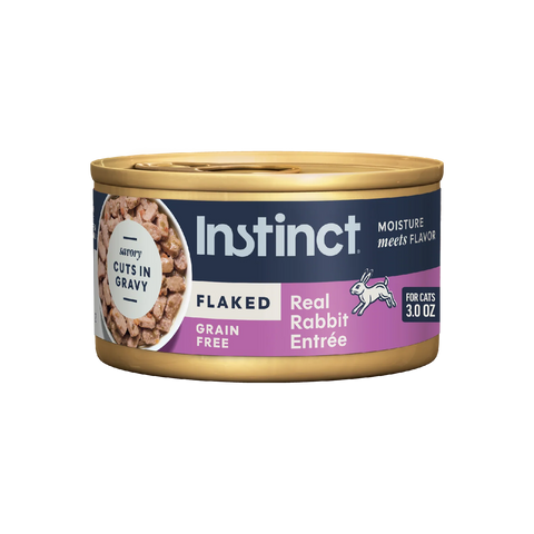 Instinct Flaked Real Rabbit Entree in Gravy Cat Food