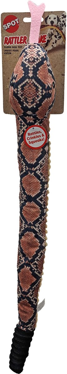 Rattle Snake Dog Toy