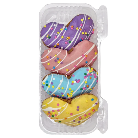K9 Granola Jumbo Heart Shaped Cookies- 4 Pack