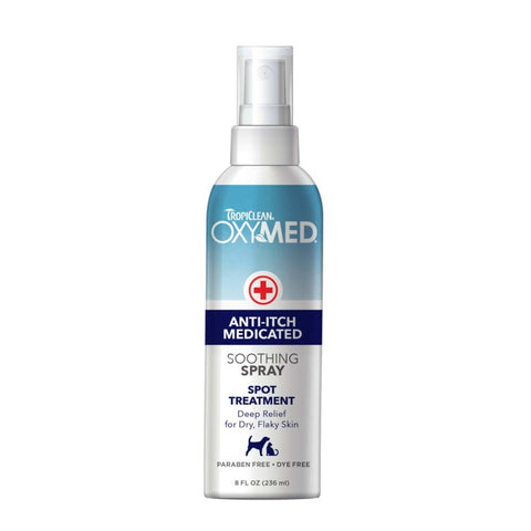 TropiClean OxyMed Anti‑Itch Medicated Soothing Spray