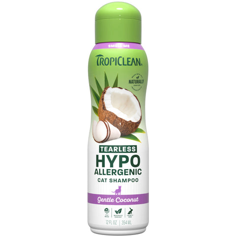 TropiClean Tearless Hypoallergenic Coconut Cat & Kitten Shampoo