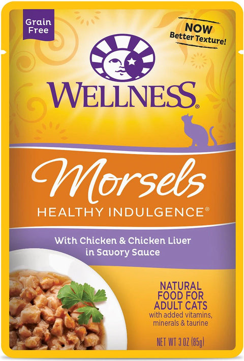 Wellness Healthy Indulgence Pouch Wet Cat Food