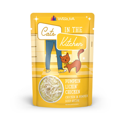 Weruva Cats in the Kitchen Pumpkin Lickin' Chicken or Jack Splash Cat Food