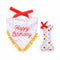 ZippyPaws Birthday Bandana & Bone 2 Pack Set