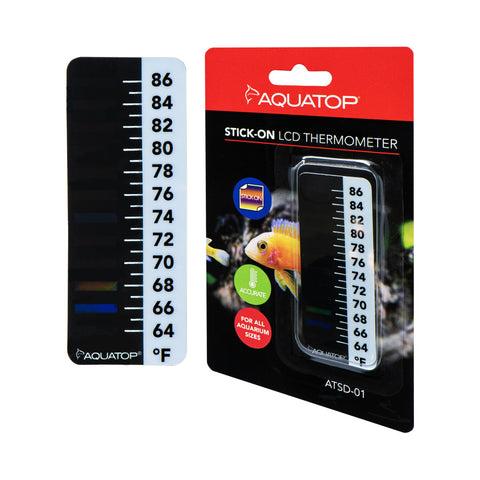 Aquatop Stick-on Digital Strip Thermometer