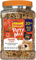 20 or 40 Oz Friskies Party Mix Cat Treats