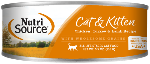 NutriSource Cat & Kitten Wet Food
