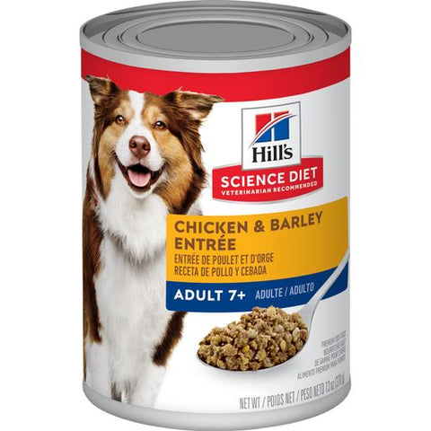 Hill's Science Diet 7+ Chicken & Barley Wet Dog Food