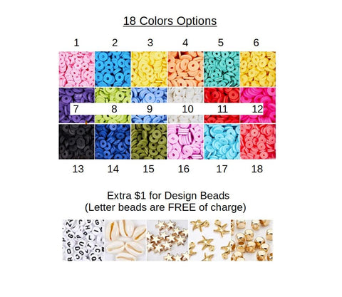 $1 Extra for 2 Same Design Beads