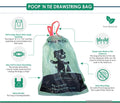 Poop N Tie Biodegradable Bags