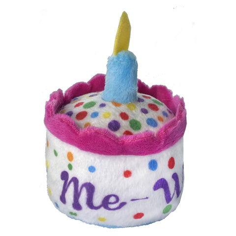 Birthday Cake Cat Toy