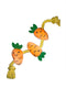 Carrot Rope Squeaker Dog Toy