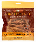 10 Pack Chicken Feet Chews