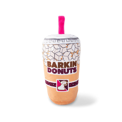 Barkin' Donuts Iced Coffee Dog Toy