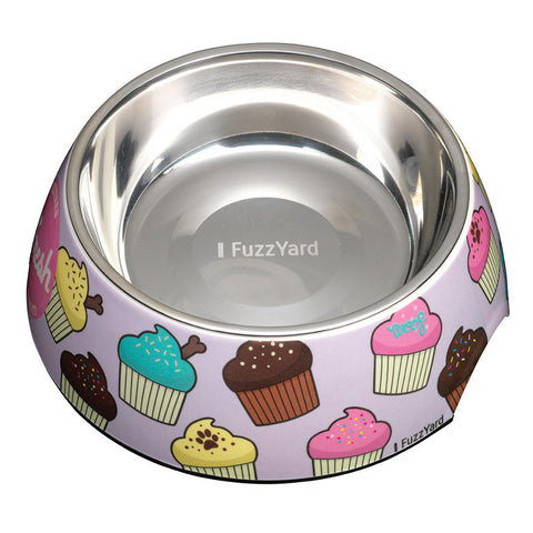 FuzzYard Cupcakes Easy Feeder Bowl