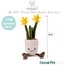Flower Pot Dog Toy