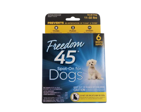 Freedom 45 Spot-On Flea Medication