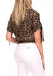 Michael Kors Bluse mit Leopardenmuster