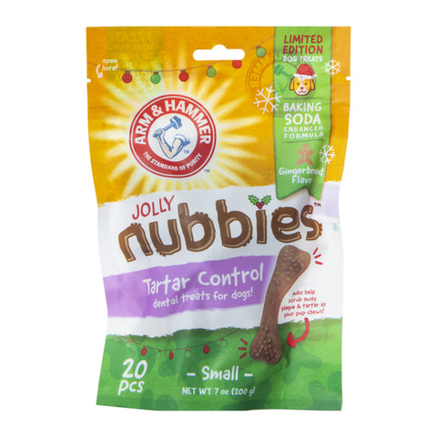 Nubbies Holiday Gingerbread Chews