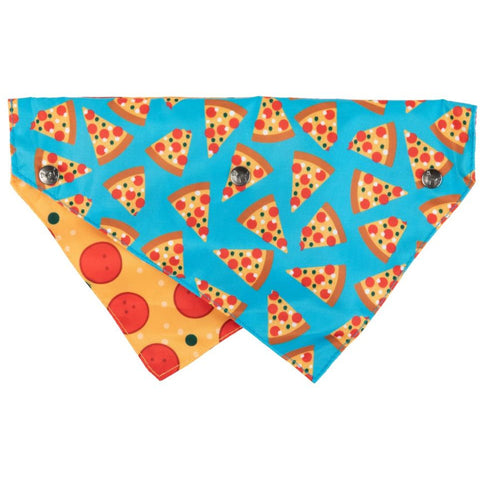 FuzzYard Pizza Reversible Collar Bandana
