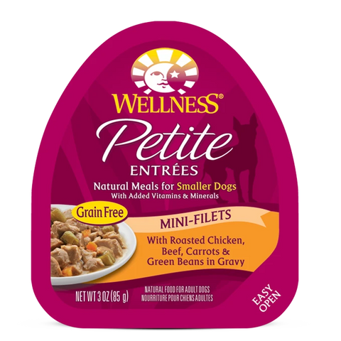 Wellness Petite Chicken & Beef Entree Wet Dog Food