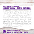 Wellness Small Breed Turkey & Brown Rice Dry Food