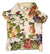 Canine Brands White Floral Shirt